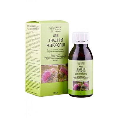 Масло Green Pharm Cosmetic из семян расторопши, 100 мл