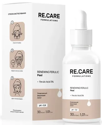 Пілінг для обличчя Re.Care Renewing Ferulic Peel феруловий оновлюючий, 30 мл