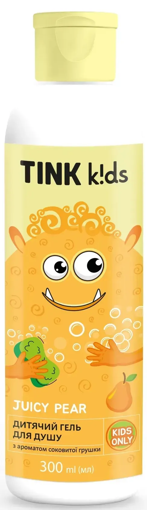 Гель для душу Tink kids Juicy Pear дитячий, 300 мл