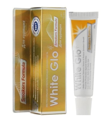 Зубная паста White Glo отбеливающая для курильщиков, 24 г