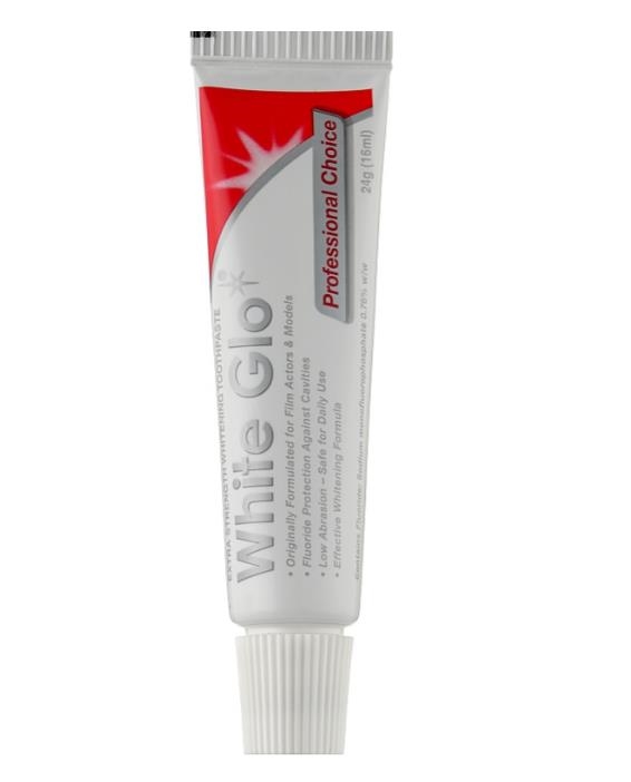 Зубная паста White Glo отбеливающая профессиональный выбор, 24 г