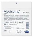 Серветка Medicomp Extra атравматична сорбційна з нетканого матеріалу, 10 см х 10 см, 2 штуки