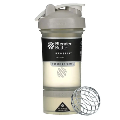 Смарт-шейкер Blender Bottle ProStak Smoke Grey, 650 мл + 2 контейнера