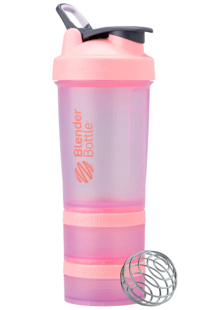 Смарт-шейкер Blender Bottle ProStak Rose Pink, 650 мл + 2 контейнера