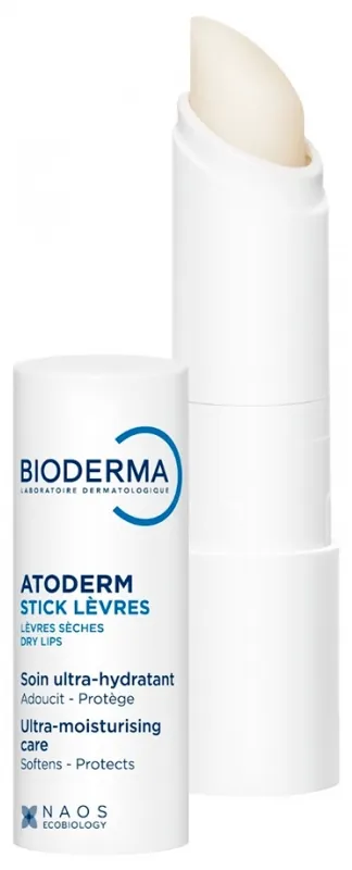Стік для губ Bioderma Atoderm для сухої шкіри, 4 г
