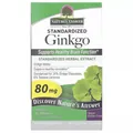 Гінкго Білоба Nature's Answer Standardized Ginkgo 80 мг вег. капсули №60