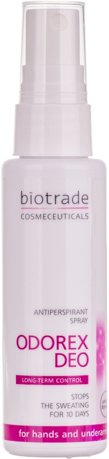 Дезодорант-антиперспирант спрей Biotrade Odorex Deo длительного действия 10 дней защиты, 50 мл
