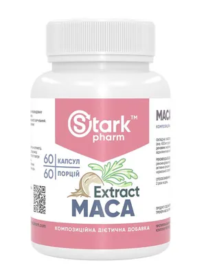 Мака Stark Pharm Maca Extract 450 мг, 60 капсул