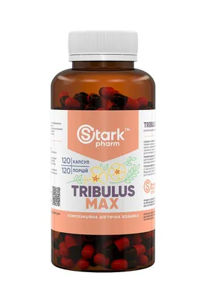 Трибулус Stark Pharm Tribulus MAX бустер тестостерону, 120 капсул