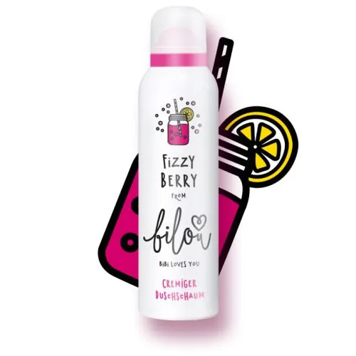 Пінка для душу Bilou Fizzy Berry, 200 мл