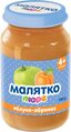Пюре фруктове Малятко Яблуко і абрикос, 180 г