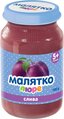 Пюре фруктове Малятко Сливове, 180 г