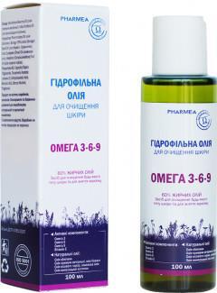Масло гидрофильное Pharmea Омега 3-6-9 для очистки кожи, 100 мл