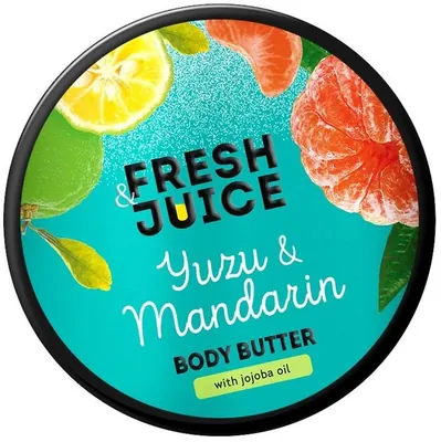 Крем-масло для тіла Fresh Juice Yuzu & Mandarin, 200 мл