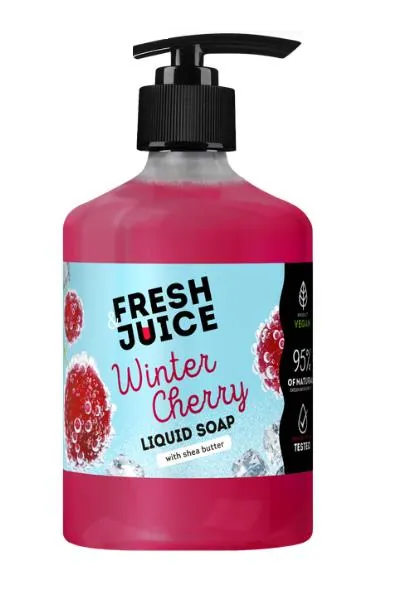 Мило рідке Fresh Juice Winter Cherry, 460 мл
