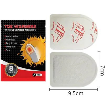 Грілка хімічна Toe Warmer для ніг до 8 годин, 1 пара