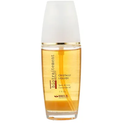 Рідкі кристали Brelil Bio Traitement Beauty для надання блиску здля посічених кінчиків волосся, 60 мл