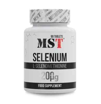 Селен MST Nutrition Selenium 200 мкг, 90 таблеток