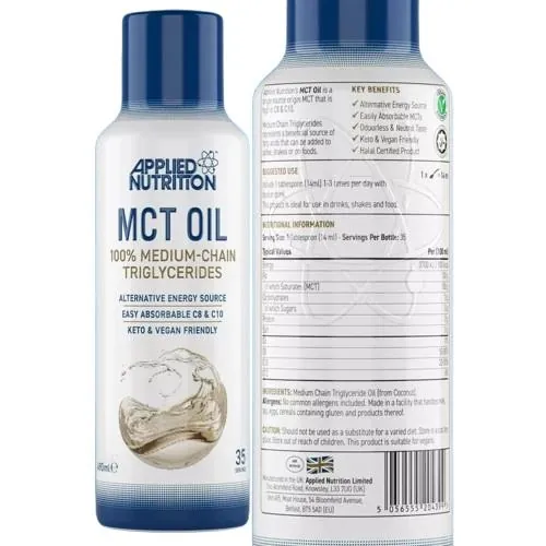 Олія МСТ Applied Nutrition MCT oil, 490 мл