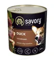 Корм вологий для дорослих собак Savory 30488 з качкою, 800 г