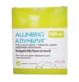 Алунбриг таблетки, в/плів. обол. по 180 мг №28 (7х4)