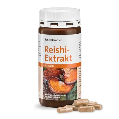 Гриб Рейші Sanct Bernhard Reishi, 120 капсул