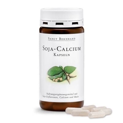 Соевые изофлавоны с кальцием Sanct Bernhard Soja-Calcium, 120 капсул