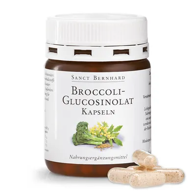 Концентрат Броколі та Гірчиці Sanct Bernhard Broccoli-Glucosinolat, 60 капсул