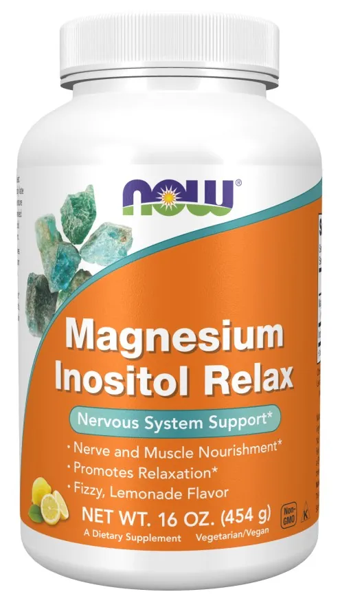 Магній Інозитол Релакс NOW Magnesium Inositol Relax, 454 г