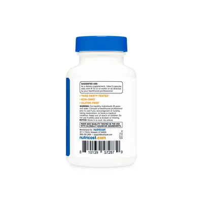 Берберин Nutricost Berberine, 60 капсул