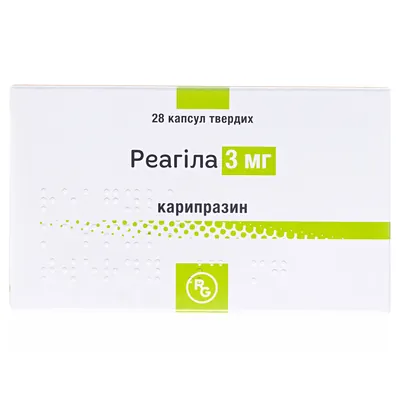 Реагіла капсули тв. по 3 мг №28 (7х4)