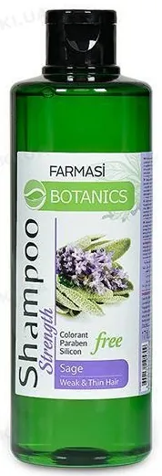 Шампунь Farmasi Botanics з екстрактом шавлії, 500 мл