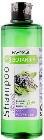 Шампунь Farmasi Botanics з екстрактом шавлії, 500 мл