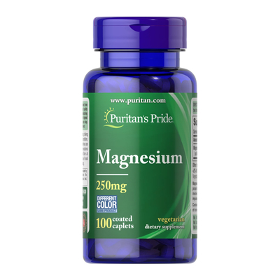 Магний Puritan's Pride Magnesium 250 мг, 200 капсул