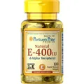 Вітамін Е  Puritan's Pride Vitamin E-400 IU (268 мг), 100 гелевих капсул