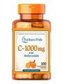 Вітамін С 1000 Puritan's Pride Vitamin C 1000 mg Citrus Bioflavonoids, 100 капсул