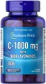 Вітамін С 1000 Puritan's Pride Vitamin C 1000 mg Citrus Bioflavonoids, 100 капсул