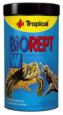 Корм Tropical Biorept W для земноводних та водних черепах, 250 мл/75 г