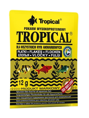 Корм Tropical для акваріумних риб у пластівцях, 60 мл/12 г