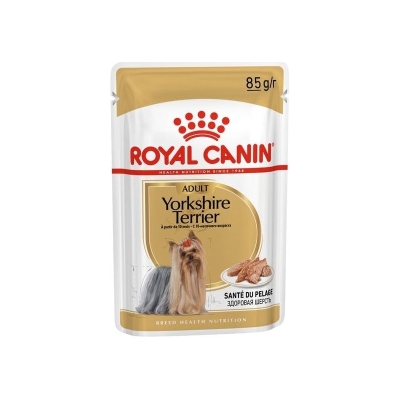 Корм вологий Royal Canin Yorkshire Adult для дорослих собак породи йоркширський терьоріт 10 місяців, 85 г
