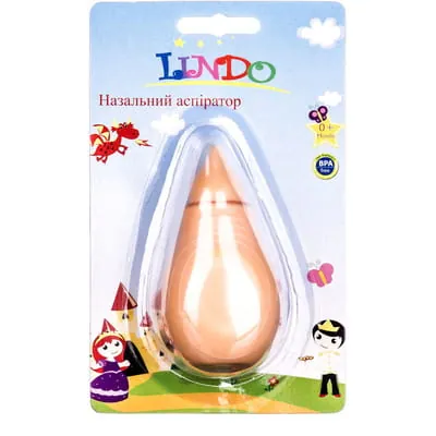 Аспіратор для носа Lindo Pk 082 дитячий, 1 штука