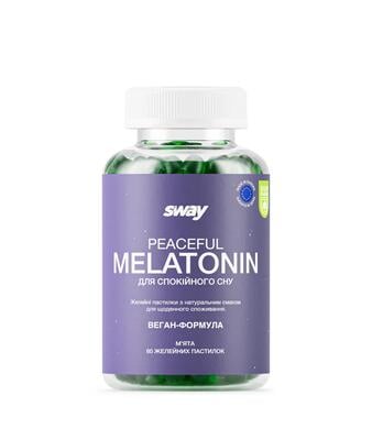 Мелатонін Baum Pharm Sway Melatonin желатинові пастилки №60