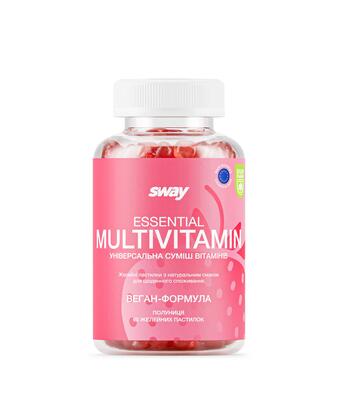 Мультивітаміни Baum Pharm Sway Multivitamin essential желатинові пастилки №60