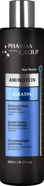 Шампунь Pharma Group Laboratories Aminotein+Keratin реанимирующий, 250 мл