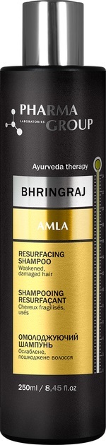 Шампунь Pharma Group Laboratories Bhringraj+Amla омолоджувальний, 250 мл
