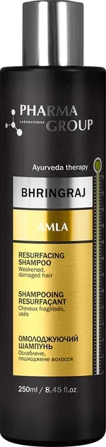 Шампунь Pharma Group Laboratories Bhringraj+Amla омолоджувальний, 250 мл