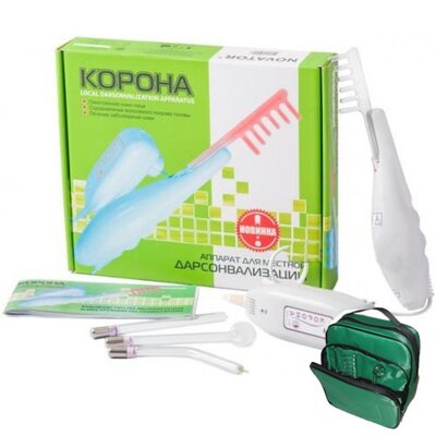 Аппарат Дарсонваль Корона K5 с 4 электродами с барсеткой