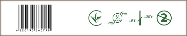 Пластир медичний Tidy Aloe Vera бактерицидний на тканинній основі з екстрактом алое, 72 мм x 25 мм, 10 штук