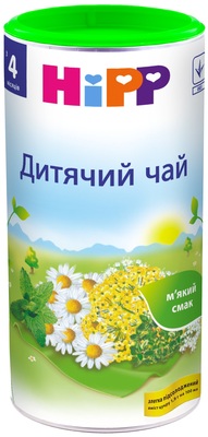 Напій HiPP Дитячий чай, сухий швидкорозчинний, 200 г