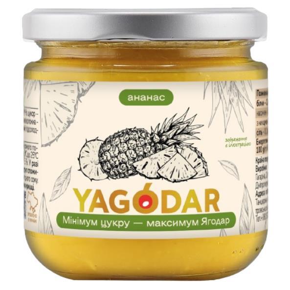 Джем Yagodar ананас с низким содержанием сахара, 210 г